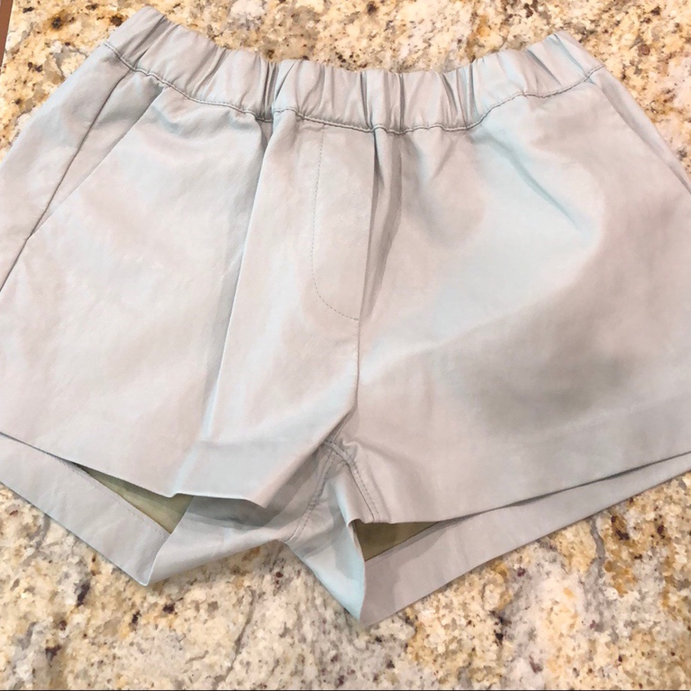 BlankNYC Leather Shorts